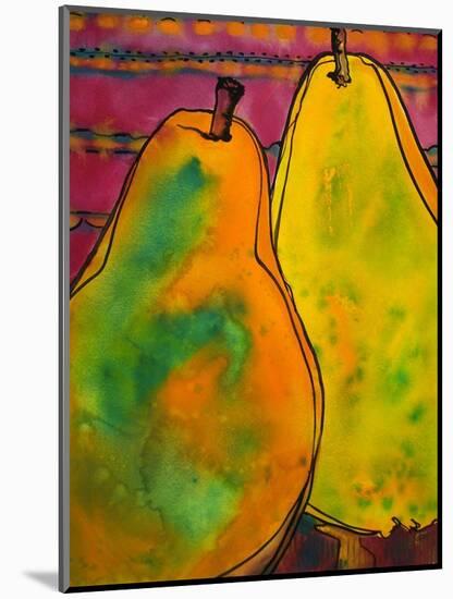 Two Pears-Blenda Tyvoll-Mounted Art Print