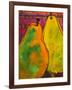 Two Pears-Blenda Tyvoll-Framed Art Print