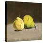 Two Pears-Edouard Manet-Stretched Canvas