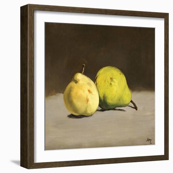 Two Pears-Edouard Manet-Framed Giclee Print