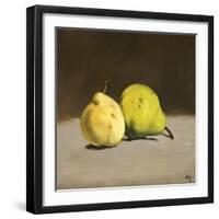 Two Pears-Edouard Manet-Framed Giclee Print