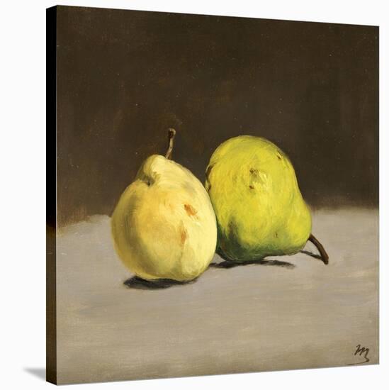 Two Pears-Edouard Manet-Stretched Canvas