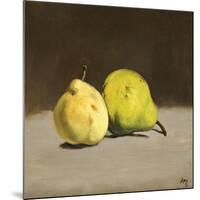 Two Pears-Edouard Manet-Mounted Giclee Print