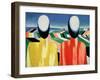 Two Peasants-Kasimir Malevich-Framed Giclee Print