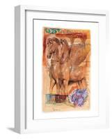 Two Pegassi-Joadoor-Framed Art Print