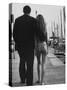 Two People at the Cannes Film Festival-Paul Schutzer-Stretched Canvas