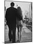 Two People at the Cannes Film Festival-Paul Schutzer-Mounted Photographic Print