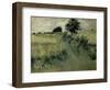 Two People in a Field-Pierre-Auguste Renoir-Framed Giclee Print