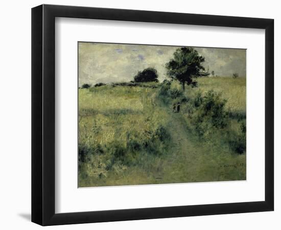 Two People in a Field-Pierre-Auguste Renoir-Framed Giclee Print