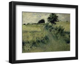 Two People in a Field-Pierre-Auguste Renoir-Framed Giclee Print