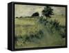 Two People in a Field-Pierre-Auguste Renoir-Framed Stretched Canvas