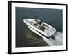 Two People in a Motorboat-null-Framed Photographic Print