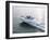 Two People in a Motorboat-null-Framed Photographic Print