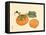 Two Persimmons-Bairei Kono-Framed Stretched Canvas