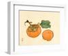 Two Persimmons-Bairei Kono-Framed Giclee Print