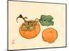 Two Persimmons-Bairei Kono-Mounted Giclee Print