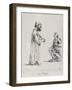 Two Philosophers, Engraved by Arthur Pond, 1739-Annibale Carracci-Framed Giclee Print