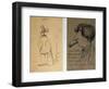 Two Pictures, 'Ballade'-Alfred de Musset-Framed Giclee Print