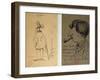 Two Pictures, 'Ballade'-Alfred de Musset-Framed Giclee Print