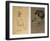 Two Pictures, 'Ballade'-Alfred de Musset-Framed Giclee Print