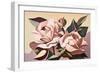 Two Pink Roses-Lea Faucher-Framed Art Print