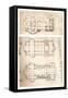 Two plans of churches, c1472-c1519 (1883)-Leonardo Da Vinci-Framed Stretched Canvas