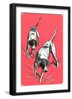 Two Pointers-null-Framed Art Print