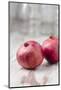 Two Pomegranates, Close-Up-Jana Ihle-Mounted Photographic Print