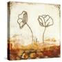 Two Poppies-Laura Van Horne-Stretched Canvas