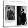 Two Portraits of George Eastman (1854-1932) 1884 and 1890-null-Stretched Canvas