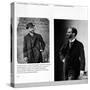 Two Portraits of George Eastman (1854-1932) 1884 and 1890-null-Stretched Canvas