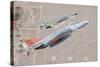 Two Qf-4E Phantom Ii Drones Break over Holloman Air Force Base, New Mexico-null-Stretched Canvas