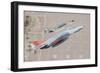 Two Qf-4E Phantom Ii Drones Break over Holloman Air Force Base, New Mexico-null-Framed Photographic Print