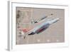 Two Qf-4E Phantom Ii Drones Break over Holloman Air Force Base, New Mexico-null-Framed Photographic Print