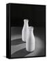 Two Quarts of Milk in Glass Bottles-Bettmann-Framed Stretched Canvas