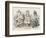 Two Queens Alice with the Two Queens-John Tenniel-Framed Photographic Print