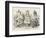 Two Queens Alice with the Two Queens-John Tenniel-Framed Photographic Print