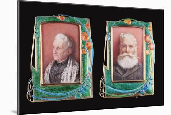 Two Rare Liberty Silver Gilt and Enamel Picture Frames, 1907 & 1906-Alvar Aalto-Mounted Giclee Print