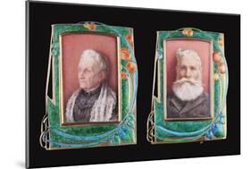 Two Rare Liberty Silver Gilt and Enamel Picture Frames, 1907 & 1906-Alvar Aalto-Mounted Giclee Print