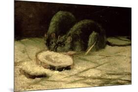 Two Rats, C.1884-Vincent van Gogh-Mounted Giclee Print