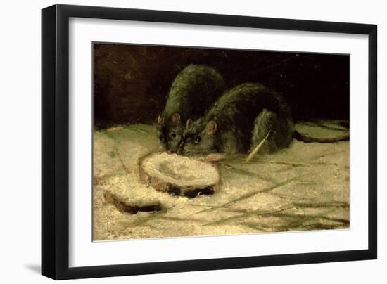 Two Rats, C.1884-Vincent van Gogh-Framed Giclee Print