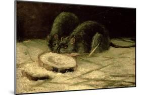 Two Rats, C.1884-Vincent van Gogh-Mounted Giclee Print