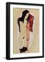 Two Reclining Girls, 1911-Egon Schiele-Framed Giclee Print