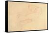 Two Reclining Women-Gustav Klimt-Framed Stretched Canvas