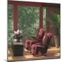 Two Red Chairs-null-Mounted Photographic Print