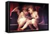 Two Redhead Cherubs-null-Framed Stretched Canvas