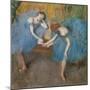 Two resting dancers (also known as “Blue dancers”). Around 1898. Pastel-Edgar Degas-Mounted Giclee Print