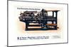 Two-Revolution Printing Machine, C1908-Burton-Rake-Mounted Giclee Print