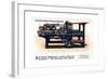 Two-Revolution Printing Machine, C1908-Burton-Rake-Framed Giclee Print