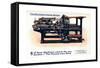 Two-Revolution Printing Machine, C1908-Burton-Rake-Framed Stretched Canvas